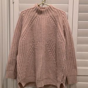 Oversized Mock Neck Sweater